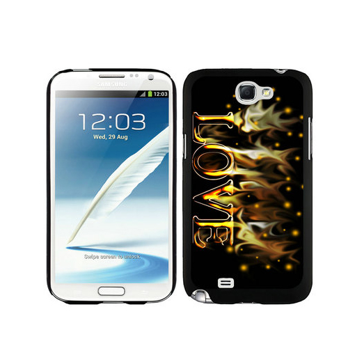 Valentine Love Fire Samsung Galaxy Note 2 Cases DQF | Coach Outlet Canada